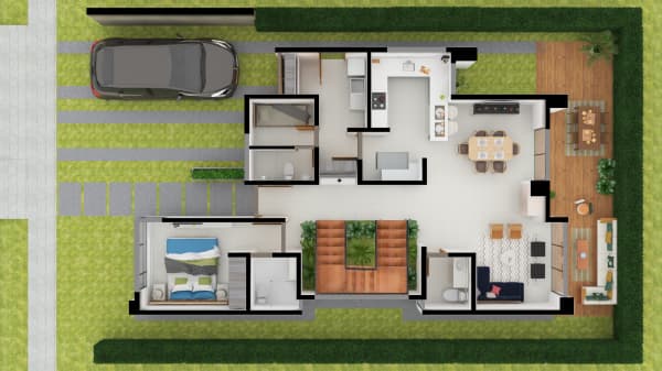 Casa tipo 2 render 1